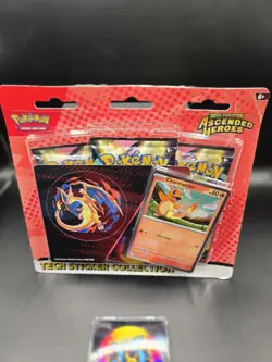POKEMON MEGA EVOLUTION - ASCENDED HEROES TRIPLE BLISTER -tech Sticker Collection - Image 2