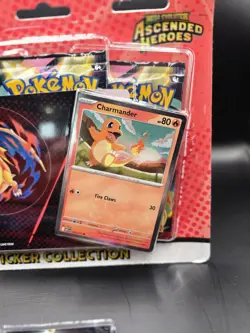 POKEMON MEGA EVOLUTION - ASCENDED HEROES TRIPLE BLISTER -tech Sticker Collection - Image 3