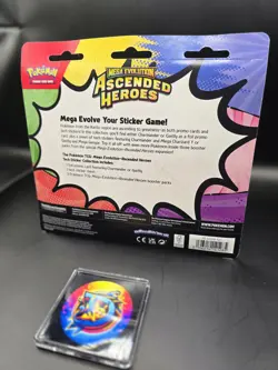 POKEMON MEGA EVOLUTION - ASCENDED HEROES TRIPLE BLISTER -tech Sticker Collection - Image 4