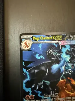 Pokemon TCG Phantasmal Flames Mega Charizard X EX 125/094 SAR Pack Fresh - MINT! - Image 3