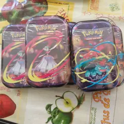 Pokemon TCG Mega Evolutions 1x Random Art Hero Tin Sealed ✅ - Image 1