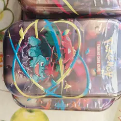 Pokemon TCG Mega Evolutions 1x Random Art Hero Tin Sealed ✅ - Image 2