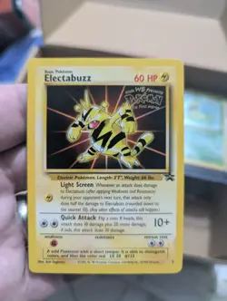 Pokemon TCG Electabuzz The First Movie Black Star Promo 2 - Image 1