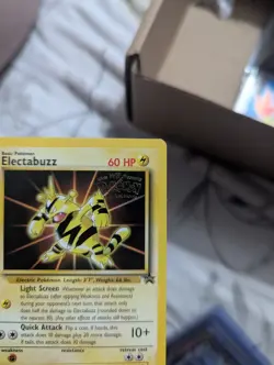 Pokemon TCG Electabuzz The First Movie Black Star Promo 2 - Image 2