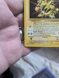 Pokemon TCG Electabuzz The First Movie Black Star Promo 2 - Image 4
