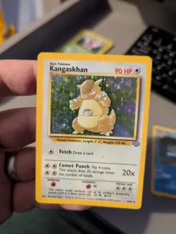 Pokemon TCG Kangaskhan Jungle Holo Card 5/64 Unlimited Rare - Image 1