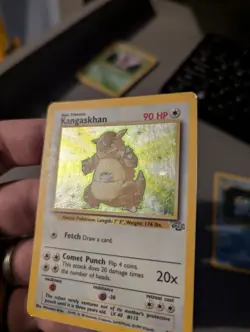 Pokemon TCG Kangaskhan Jungle Holo Card 5/64 Unlimited Rare - Image 2
