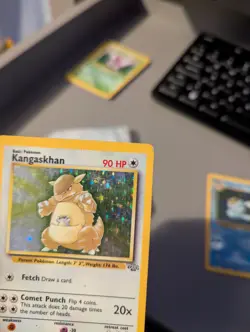 Pokemon TCG Kangaskhan Jungle Holo Card 5/64 Unlimited Rare - Image 3