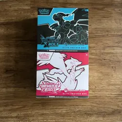 Pokemon Black Bolt and White Flare Pokemon Center ETB Sealed Elite Trainer Box - Image 1