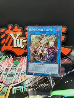 Yu-Gi-Oh! Accesscode Talker RA02-EN044 Secret Rare 1st Ed NM - Image 1