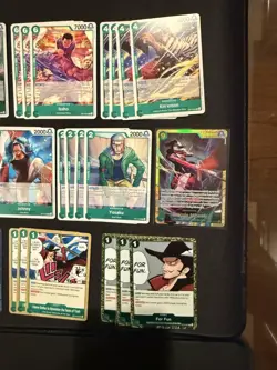 One Piece TCG OP14 Dracule Mihawk Green Deck SEC Mihawk Included - Slash Deck - Image 2