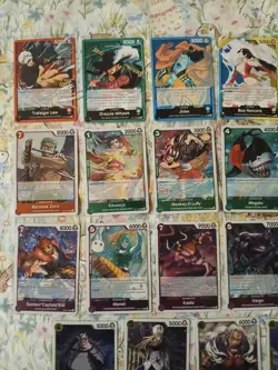 One Piece TCG English Lot ×38 OP14 & EB04 SR, Foils, Leaders (No Duplicates) - Image 2