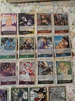 One Piece TCG English Lot ×38 OP14 & EB04 SR, Foils, Leaders (No Duplicates) - Image 4