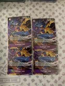 One Piece Tcg Trafalgar Law P-093 Promo Play Set. NM English - Image 1