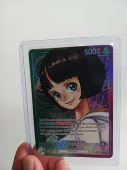 Lim OP09-022 Leader Alt Art Emperors In The New World One Piece English On Hand - Image 1