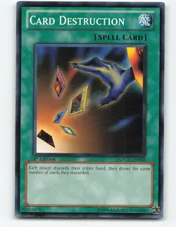 Card Destruction #SDGU-EN028 1st Edition Yugioh Card - Image 1