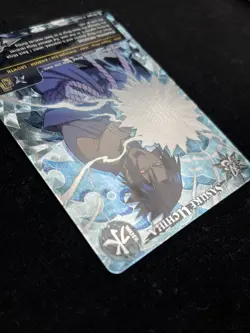 Naruto TCG Sasuke Uchiha Full Art Foil Promo Card MP PR-068 Shonen Jump - Image 5