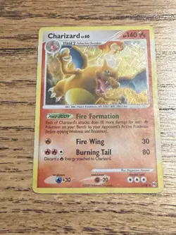 Pokemon TCG Charizard Arceus Card 1/99 Cracked Ice Holo promo HOLO BLEED ERROR - Image 1