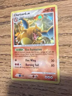 Pokemon TCG Charizard Arceus Card 1/99 Cracked Ice Holo promo HOLO BLEED ERROR - Image 3
