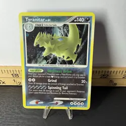 Pokemon - Tyranitar - Reverse Holo - 30/100 - DP Stormfront - Rare Card - LP - Image 1
