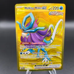 Walking Wake EX 215/162 Pokemon Card - SV05: Temporal Forces Holo - NM - Image 1