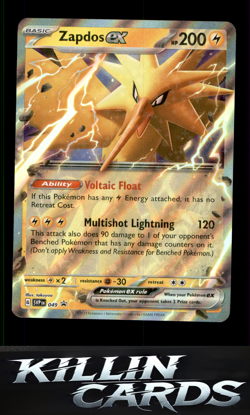 Zapdos ex - 049 049 Pokemon Promo SV: Scarlet & Violet Promo Cards Card NM - Image 1