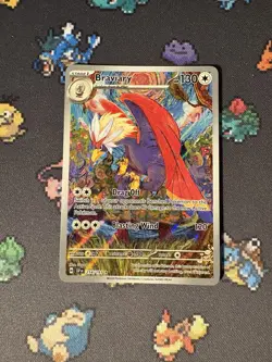 Pokemon Cards Braviary 214/191 Illustration Rare Surging Sparks - (NM) - Image 1