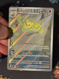 Pokemon Cards Reuniclus SVP212 3 Pack Blister Full Art Promo - (NM) - Image 2