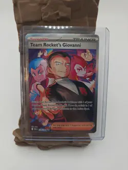 Pokemon TCG Team Rocket's Giovanni Destined Rivals Card 238/182 - Image 1