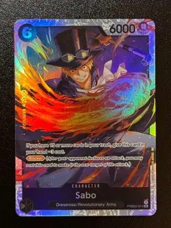 Sabo - PRB02-014 SR - One Piece Card Game - Premium Booster The Best Vol. 2 - Image 1