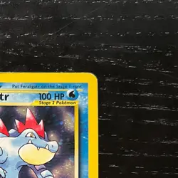 Feraligatr 4/111 Rare Pokemon Holo Card Neo Genesis Unlimited Very Good Cond - Image 4
