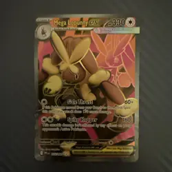 Pokemon Card - Mega Lopunny Ex 115/094, Phantasmal Flames! Rare! TCG! PFL! - Image 1