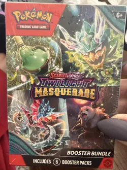 Pokemon TCG Scarlet & Violet Twilight Masquerade Sealed Booster Bundle 6 Pack - Image 1