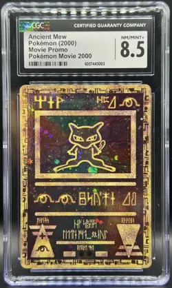 Pokemon TCG CGC 8.5 Ancient Mew Promo 2000 Movie Edition WOTC - Image 1
