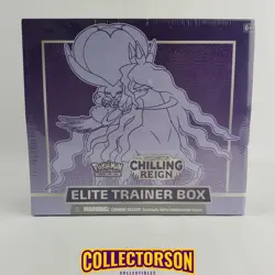 Pokemon TCG Sword & Shield Chilling Reign ETB Elite Trainer Box 820650808630 - Image 1