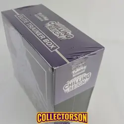 Pokemon TCG Sword & Shield Chilling Reign ETB Elite Trainer Box 820650808630 - Image 5
