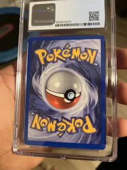 Pop Series 5 Pikachu Holo, Holo Bleed Inverted Back CGC 8.5 Old Label Pokemon - Image 2
