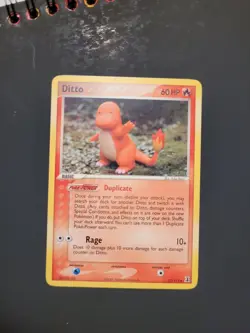 Pokemon TCG Ditto (Charmander) 37/113 Delta Species 2005 - Image 1