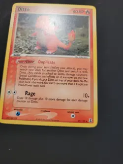 Pokemon TCG Ditto (Charmander) 37/113 Delta Species 2005 - Image 4