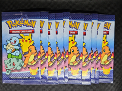 x10 Pokemon TCG 25th Anniversary Celebrations McDonalds Booster Pack x10 - Image 1