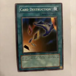 Yu Gi Oh Card Destruction - SD8-EN018 - Common - 1st ED - MOD Played - Image 1