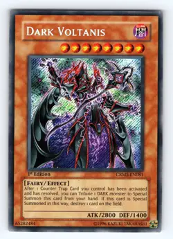 Yugioh Dark Voltanis CRMS-EN081 1st Secret Rare - NM 💎 - Image 1