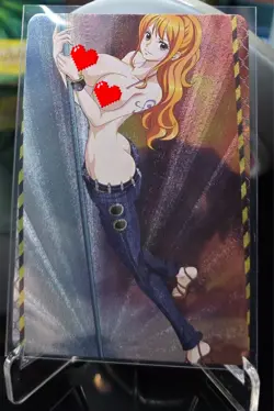 One Piece (Nami) ACG Waifu Sexy Nude Trading Card OPCG - Image 1