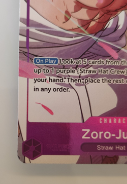 Zoro-Juurou ST18-004 OP09 Treasure Rare - Mint NM - One Piece TCG Holo - English - Image 4