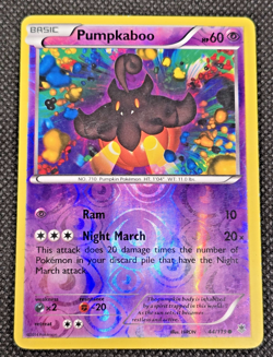 Pumpkaboo 44/119 - Reverse Holo - XY - Phantom Forces LP Pokemon Card -- L6 - Image 2