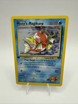 Pokemon TCG Misty's Magikarp Gym Challenge 88, Regular 1st Edition, Common Card - Image 2