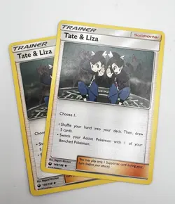 Tate & Liza 148/168 Celestial Storm 2018 Pokemon Cards LP 2x x2 - Image 1