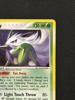 Shiftry 12/100 EX Sandstorm Rare Holo Pokemon Card E-Series Nintendo 2003 - Image 3