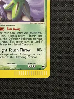 Shiftry 12/100 EX Sandstorm Rare Holo Pokemon Card E-Series Nintendo 2003 - Image 4