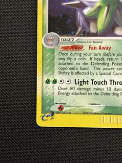 Shiftry 12/100 EX Sandstorm Rare Holo Pokemon Card E-Series Nintendo 2003 - Image 5